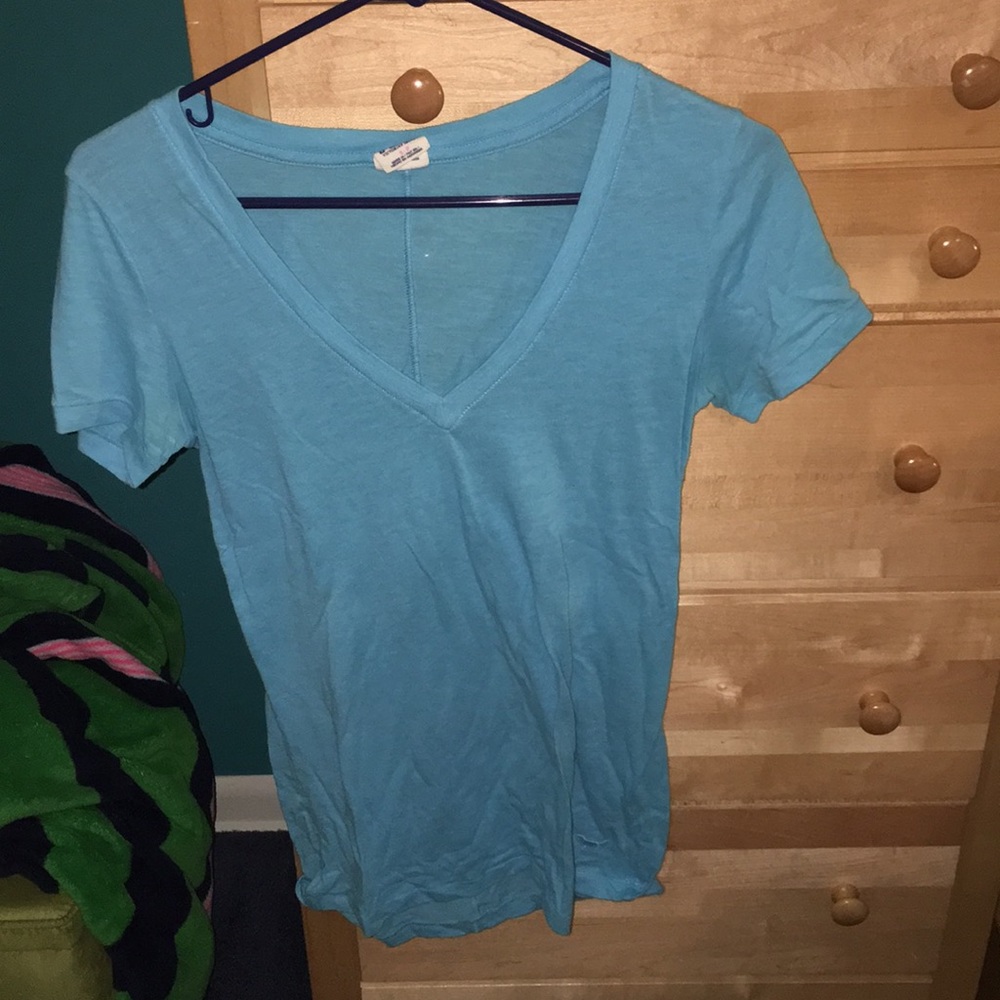 Blue vneck